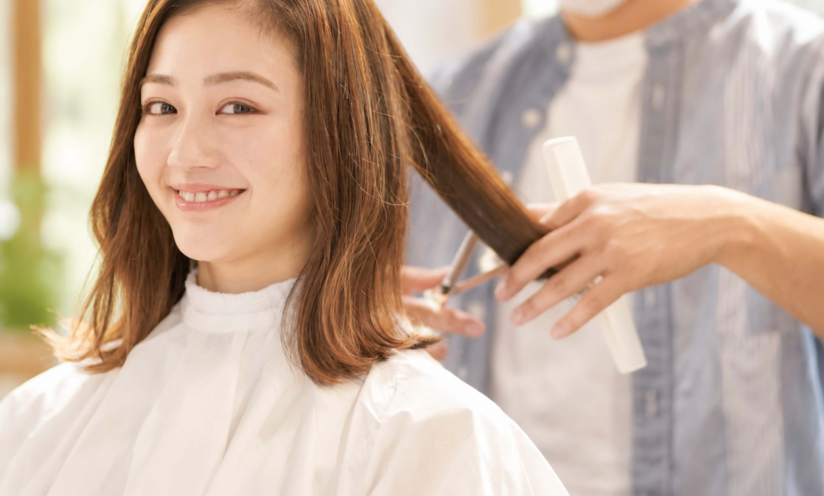 美容師歴40年の経験を活かした施術